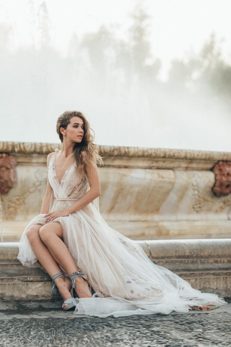 a line couture style wedding dress lofgrein by rara avis 4 768x1151